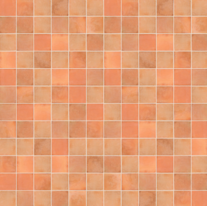 Quadratic tiles wall