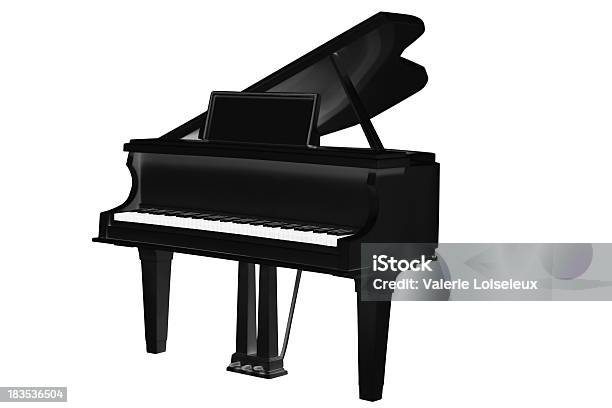 Grand Piano Stock Photo - Download Image Now - Cut Out, Piano, Arts Culture and Entertainment