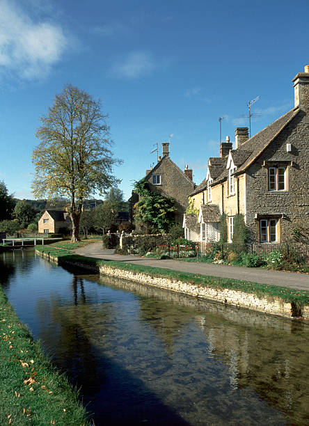 istock Picturesque Cotswolds - Lower Slaughter 183536781