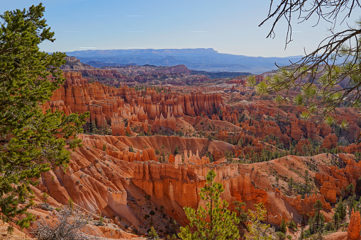 View of Bryce Canyon National Park in Utah