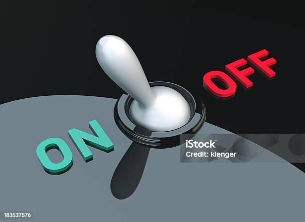 On Off Button Stock Photo - Download Image Now - Computer Graphic, Concepts, Control