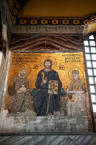 istock ayasofya wall mosaic 183538383
