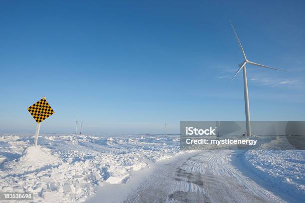 Manitoba Energia Eolica - Fotografie stock e altre immagini di Ambiente - Ambiente, Attrezzatura, Attrezzatura industriale