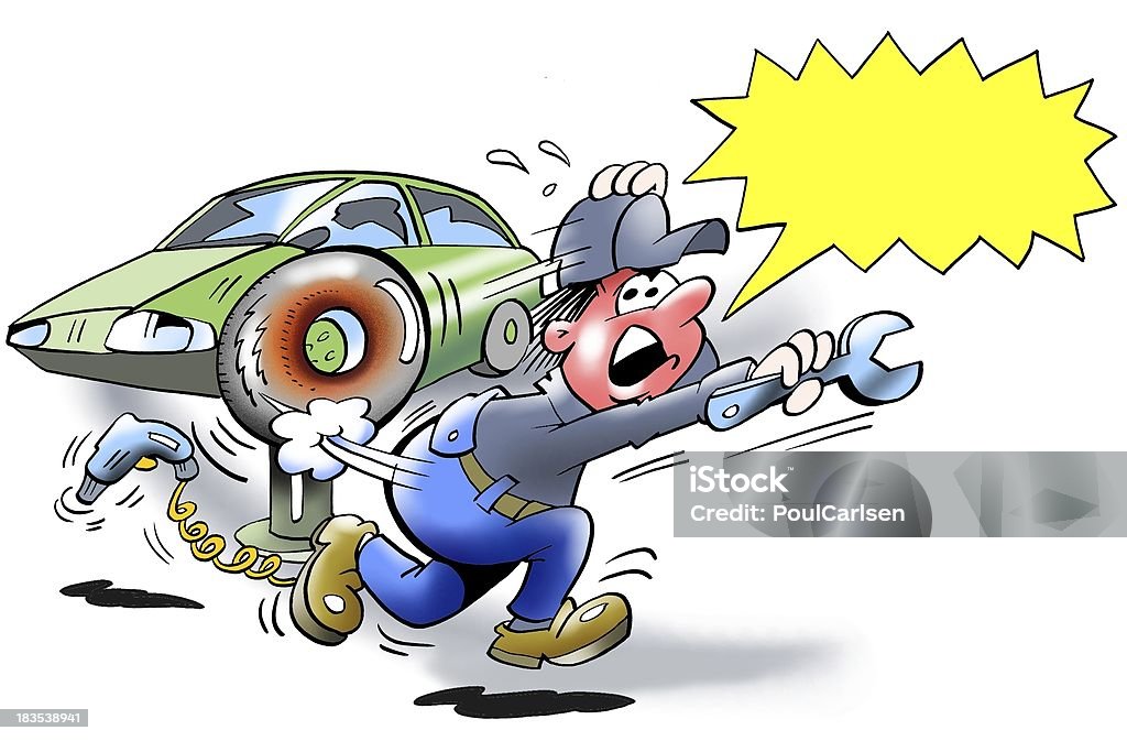 Exploding Tire Sign Explosion Danger Tire Burst Stock Photo - Download Image Now - Auto ...