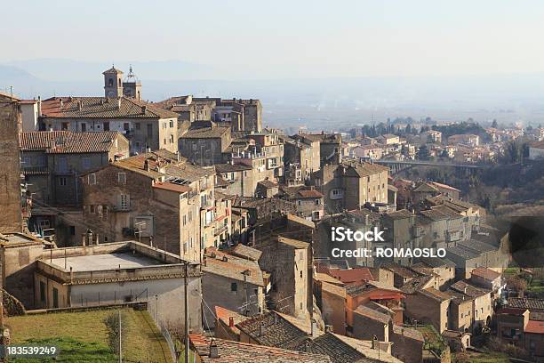 Caprarola Cityscape Lazio Italy Stock Photo - Download Image Now - Caprarola, City, Cityscape