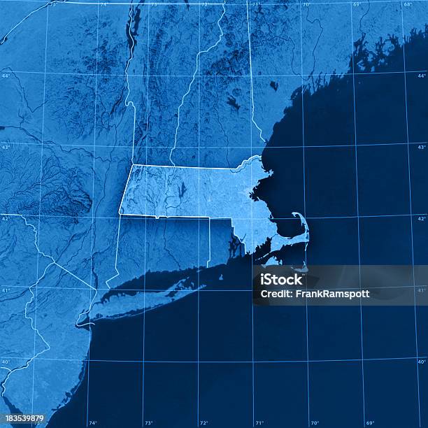 マサチューセッツ Topographic マップ - 地図のストックフォトや画像を多数ご用意 - 地図, マサチューセッツ州, ニューイングランド - アメリカ合衆国