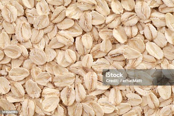 Rolled Oats Stock Photo - Download Image Now - Backgrounds, Bran, Bran Flakes