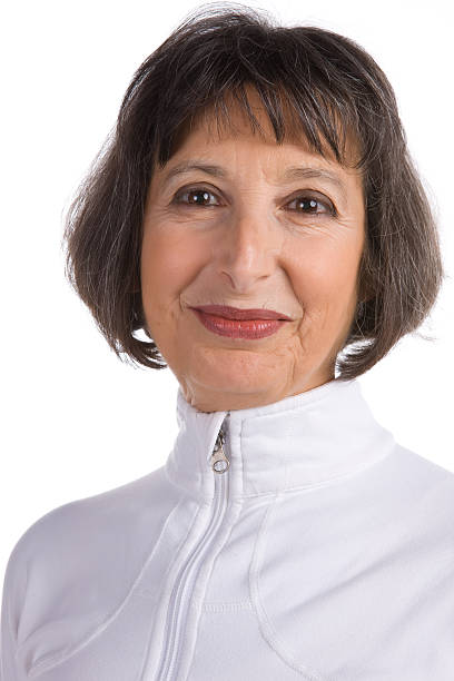 istock Middle Age Woman On White Background 183540995