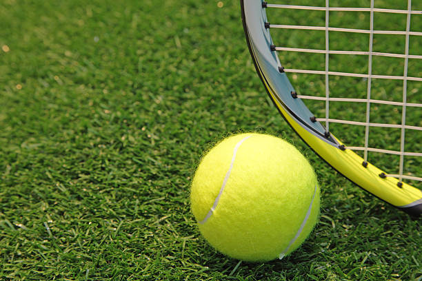 istock lawn tennis -concept 183541077
