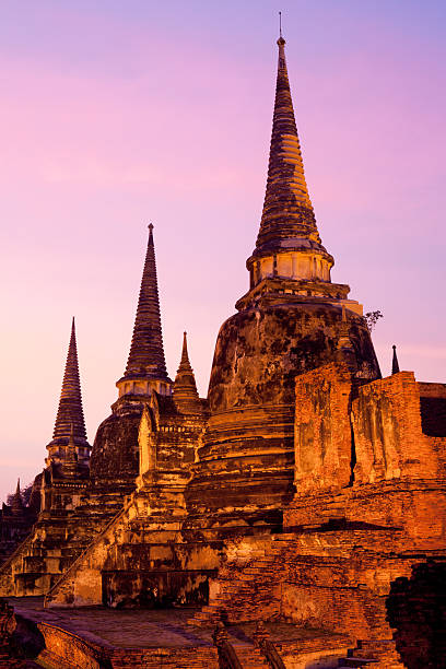 istock Wat Phra Si Sanphet in Ayutthaya at night, Thailand 183541173