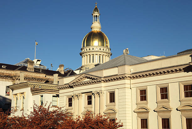 new jersey state house - nova jersey - fotografias e filmes do acervo