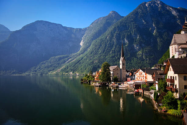 istock Austria, Hallstatt Village and Hallstatter See lake 183541821