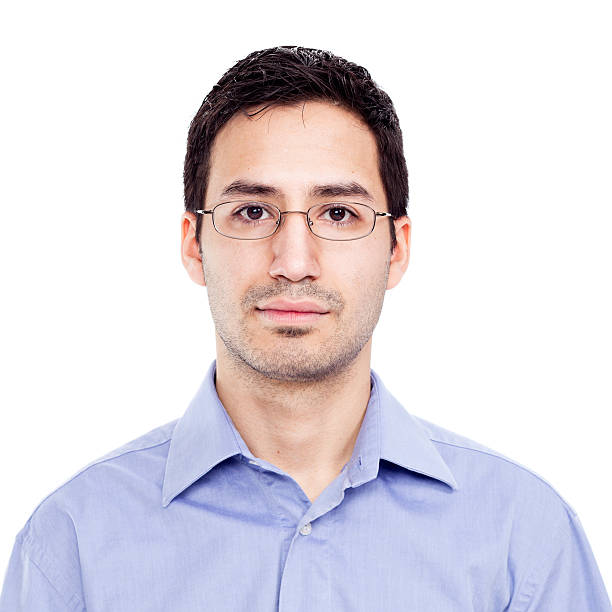 istock Hispanic office working man wearing glasses 183543697