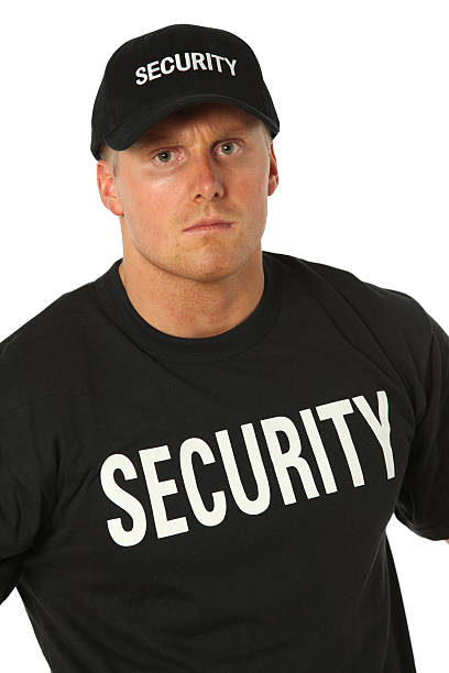 istock Portrait of a security person 183545366