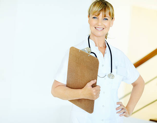 istock Confident female doctor 183548995