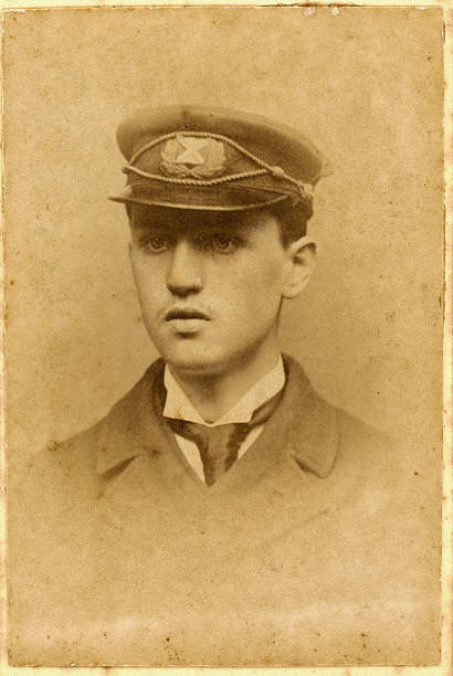 istock Young Victorian Man Old Photograph 183550332