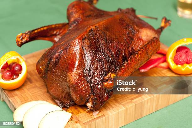 Grilled Goose Stock Photo - Download Image Now - Goose - Bird, Goose Meat, Roasted