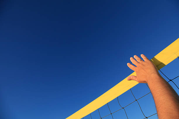 istock Outdoor volleyball player 183550912