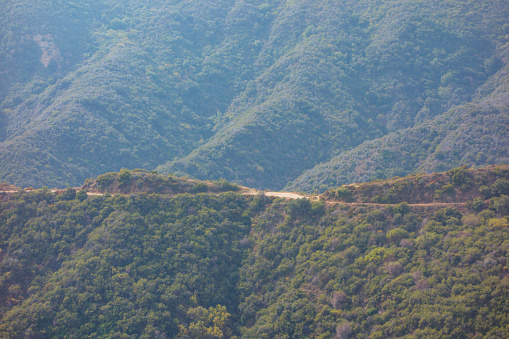 Sullivan Ridge Trail in the Santa Monica Mountains in Los Angeles