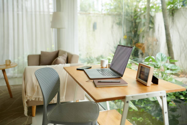 istock Opened Laptop and Planner on Desk 1835531019