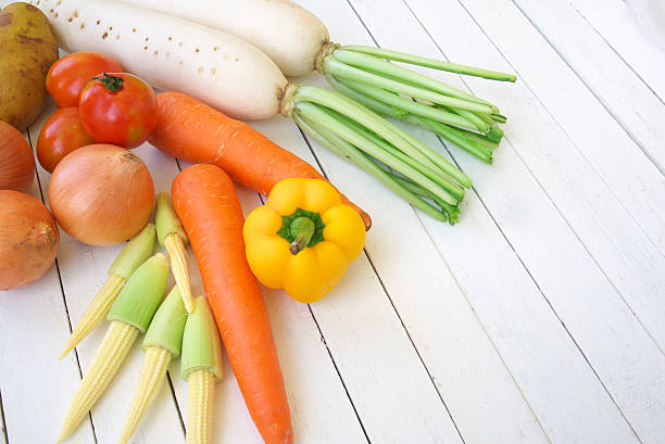 mixed vegetable stock photo