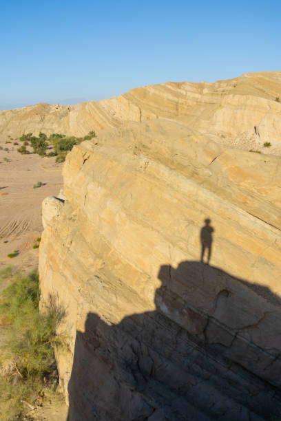istock Silhouette in Box Canyon Wash 1835567781
