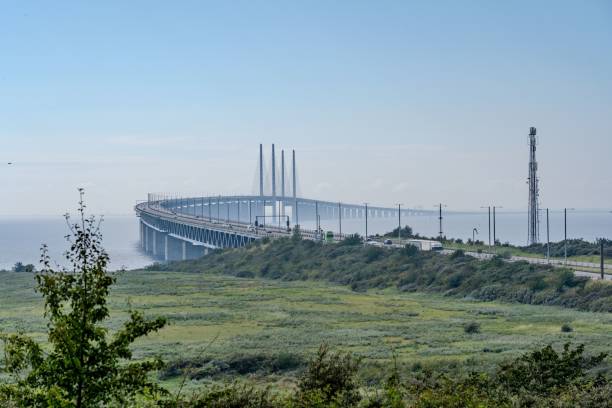 istock a very nice big bridge and some trees and hills in the background 1835588980