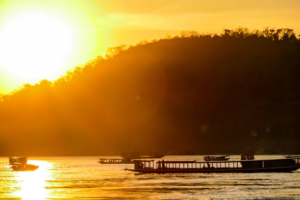 sunset on lake, beautiful photo digital picture