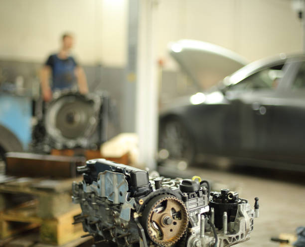 istock Cars factory 1835596647