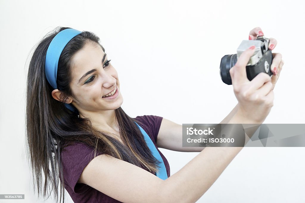 Mujer tomando fotos de fotógrafo - Foto de stock de Actividad libre de derechos