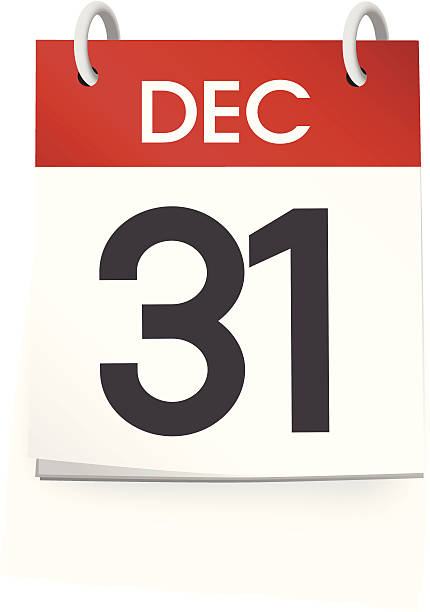 wektor kalendarz dnia 31 grudnia - 2013 2014 personal organizer calendar stock illustrations
