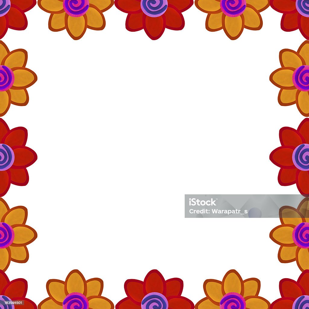 Цветок Площадь из глины - Стоковые фото Веселье роялти-фри