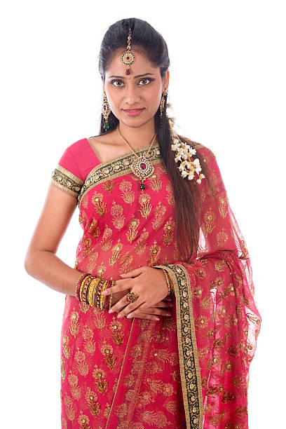 istock Indian woman wore 183564741