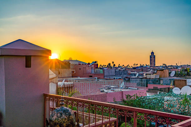 istock Medina at sunrise,  Marrakech, Morocco 1835682173