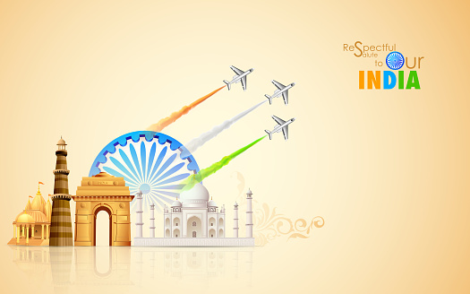India R Background India Background Stock Illustration - Download Image Now - Republic Day ...