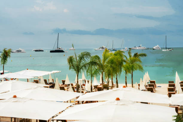 istock Fantastic  panorama of Cannes bay from Croisette 1835708665