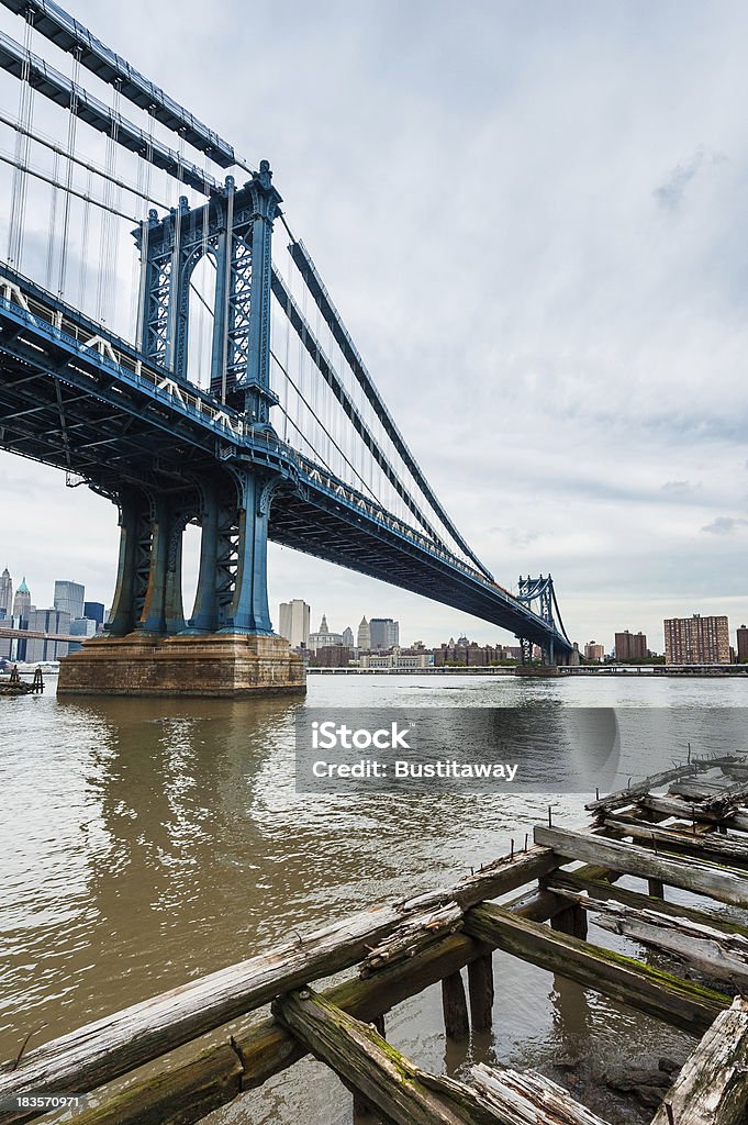 Manhattan-Brücke - Lizenzfrei Architektur Stock-Foto