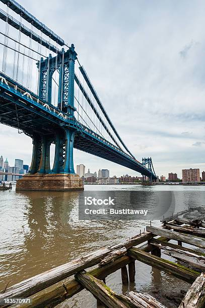 Manhattanbrücke Stockfoto und mehr Bilder von Architektur - Architektur, Brücke, East River