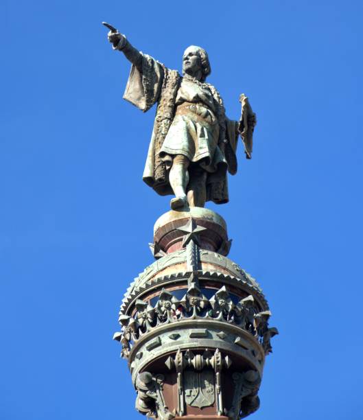 istock Columbus Monument in Barcelona 1835717894