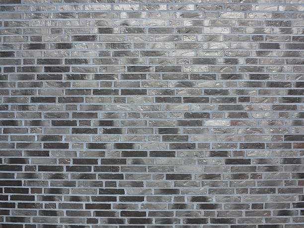 istock Background of gray brick wall texture 183572958