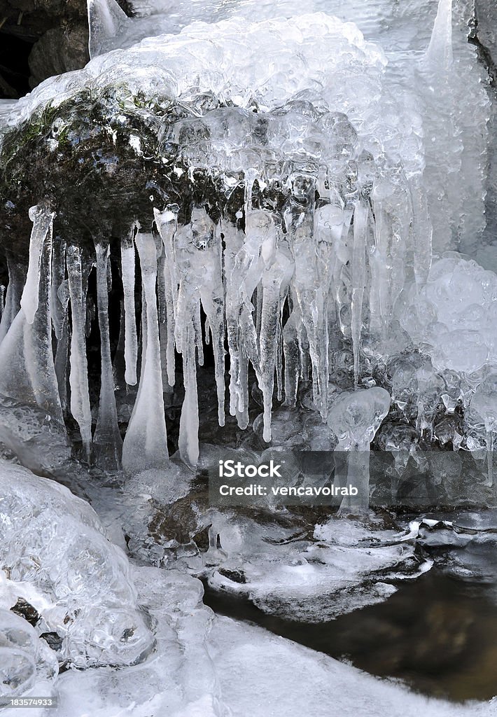 Inverno creek - Foto de stock de Beleza natural - Natureza royalty-free