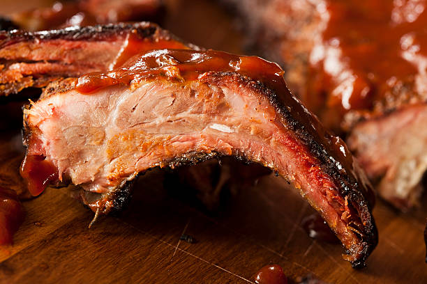 istock Smoked Barbecue Pork Spare Ribs 183575243