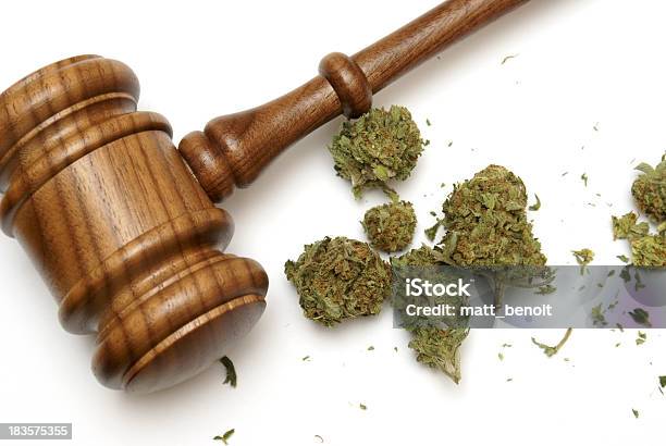 Law And Marijuana Stock Photo - Download Image Now - Cannabis - Narcotic, Legal System, Marijuana - Herbal Cannabis