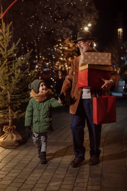 istock Many presents for his grandson 1835761136