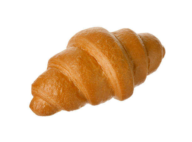 istock One delicious fresh croissant isolated on white 1835772429