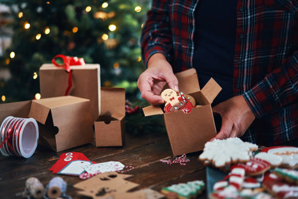 istock Decorated Christmas Cookies for Christmas Present 1835789151