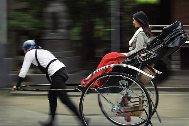 istock Japanese Rickshaw, Tokyo, Japan 183579500