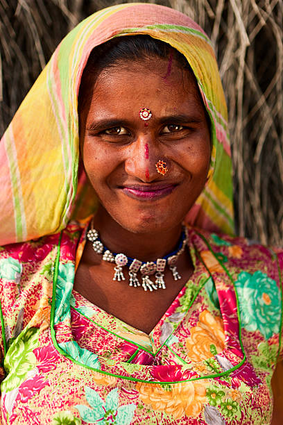 istock Indian Gypsy woman 183580843