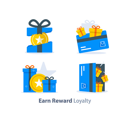 Earn Reward,loyalty program,earn points,collect bonus,redeem special prize, wonder box