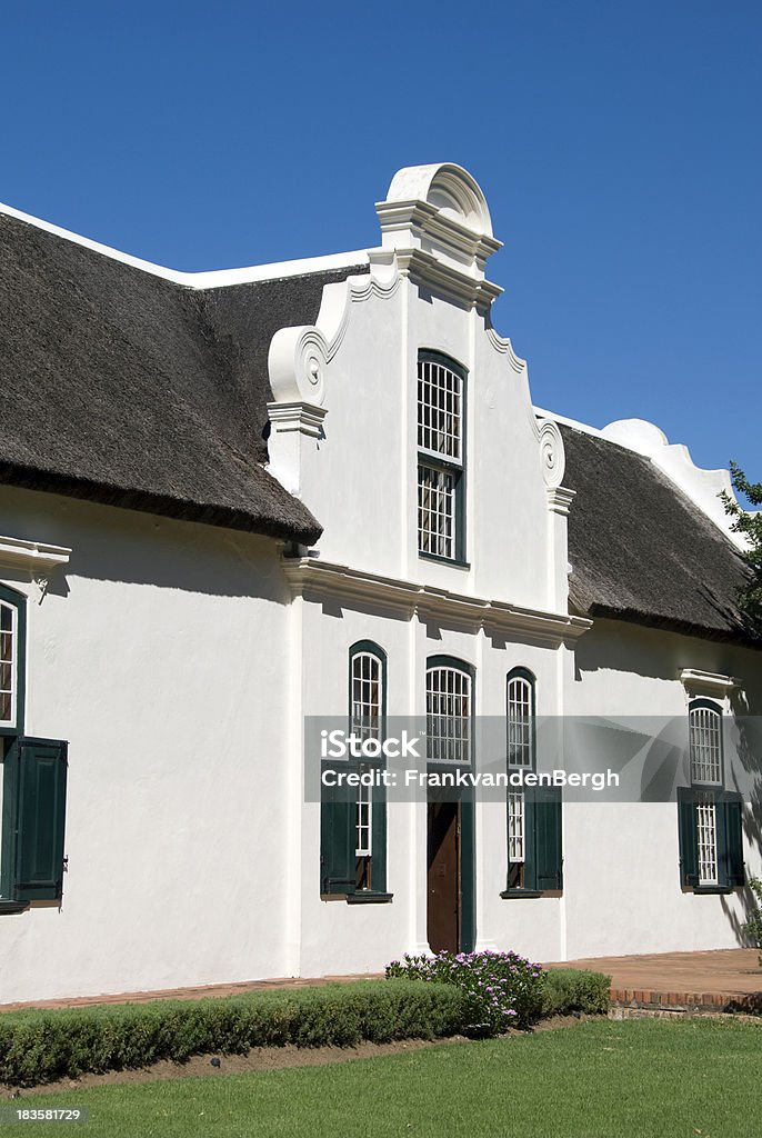 Holenderski kolonialną architekturę - Zbiór zdjęć royalty-free (Stellenbosch)